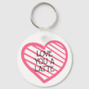 Search for love coffee key rings Cute