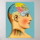 Search for phrenology head posters Vintage