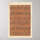 Search for alphabet letter posters Vintage
