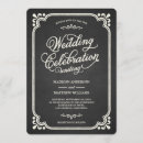 Search for union wedding invitations Chalkboard