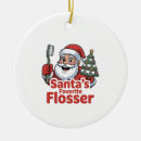 Search for dentist christmas tree decorations Santa