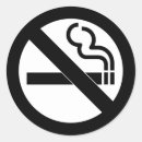 Search for white smoke stickers No smoking
