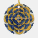 Search for tile christmas tree decorations Yellow