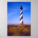 Search for black and white lighthouse posters North carolina