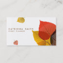 Search for fall business cards Professional