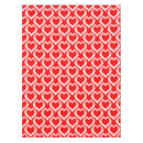 Search for red heart tablecloths Abstract