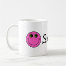 Search for pink emoji mugs Happy