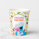 Search for cookie monster sesame street paper cups Colourful