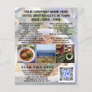 Search for text on flyers Customer