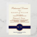 Search for navy blue gold ivory invitations Bride