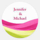 Search for fuchsia wedding stickers Summer