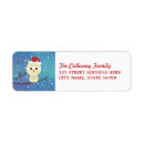 Search for cute owl return address labels Simple