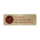Search for pagan return address labels Red