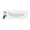 Search for fancy ornate return address labels Gold