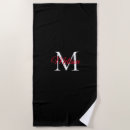 Search for red and black beach towels Stylish