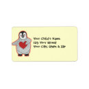 Search for penguin return address labels Whimsical