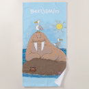 Search for funny beach towels Cartoon