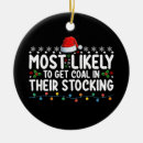 Search for coal christmas tree decorations Xmas