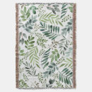 Search for throw blankets Botanical