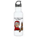 Search for santa claus water bottles Humour