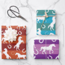 Search for horseshoe wrapping paper Birthday