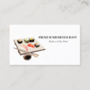 Search for sushi business cards Chef