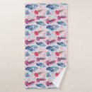 Search for fish bath towels Purple