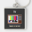 Search for retro tv key rings Television