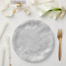 Search for silver glitter plates Bridal shower