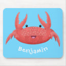 Search for red crab mouse mats Cartoon