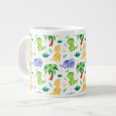 Search for dinosaur pattern mugs Baby nursery