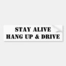 Search for driving and texting bumper stickers Phone