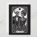 Search for skeleton wedding invitations Gothic
