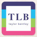 Search for bright coasters Monogrammed