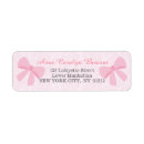 Search for pink ribbon return address labels Damask