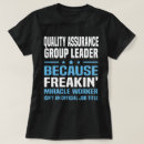 Search for quality assurance tshirts Profession