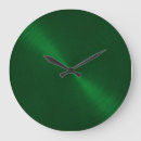 Search for emerald green clocks Metallic