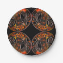 Search for paisley paper plates Orange