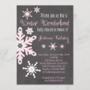 Search for winter wonderland seasonal invitations Shower