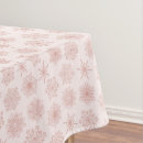 Search for pink rose tablecloths Xmas