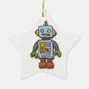 Search for funny robots christmas tree decorations Cute