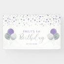 Search for purple and silver banners Modern