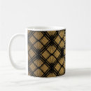 Search for art deco pattern mugs Black