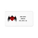 Search for vampire return address labels Heart