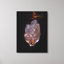 Search for on fire canvas prints Blue