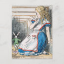 Search for alice in wonderland postcards Children's book