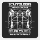 Search for construction site stickers Scaffolding