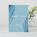 Search for aquamarine wedding invitations Modern