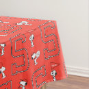 Search for baseball tablecloths Snoopy