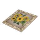 Search for sunflower kitchen tiles Rustic
